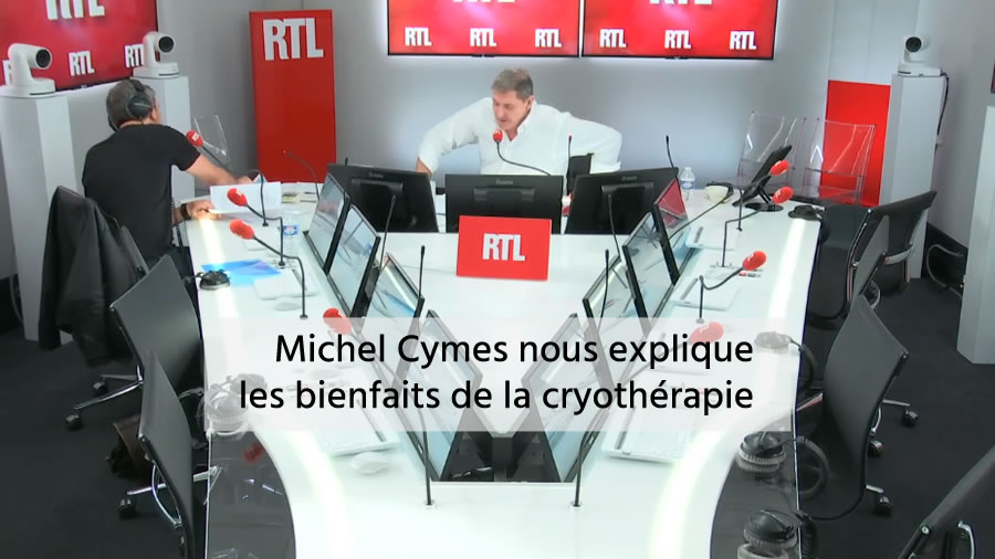 Michel Cymes nous explique les bienfaits de la cryothérapie